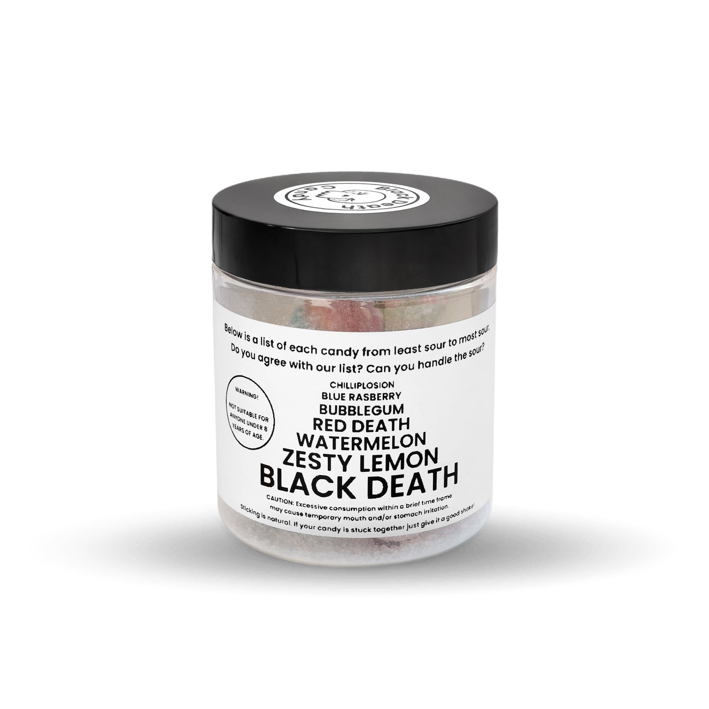 Black Death Mega Sour Challenge